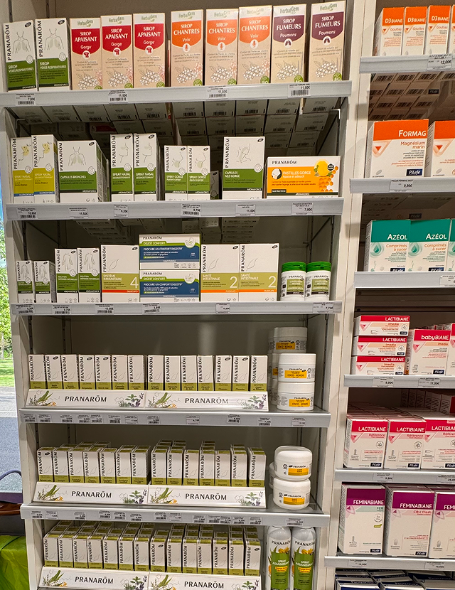 Pharmacie Nadau – Aromathérapie – Parentis