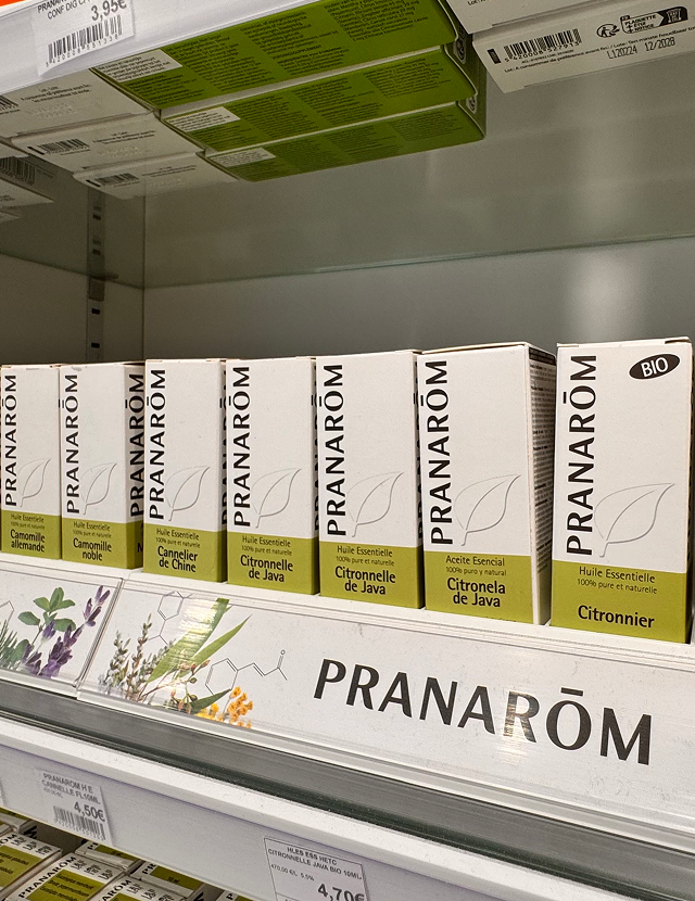 Pharmacie Nadau – Aromathérapie Pranarom – Parentis