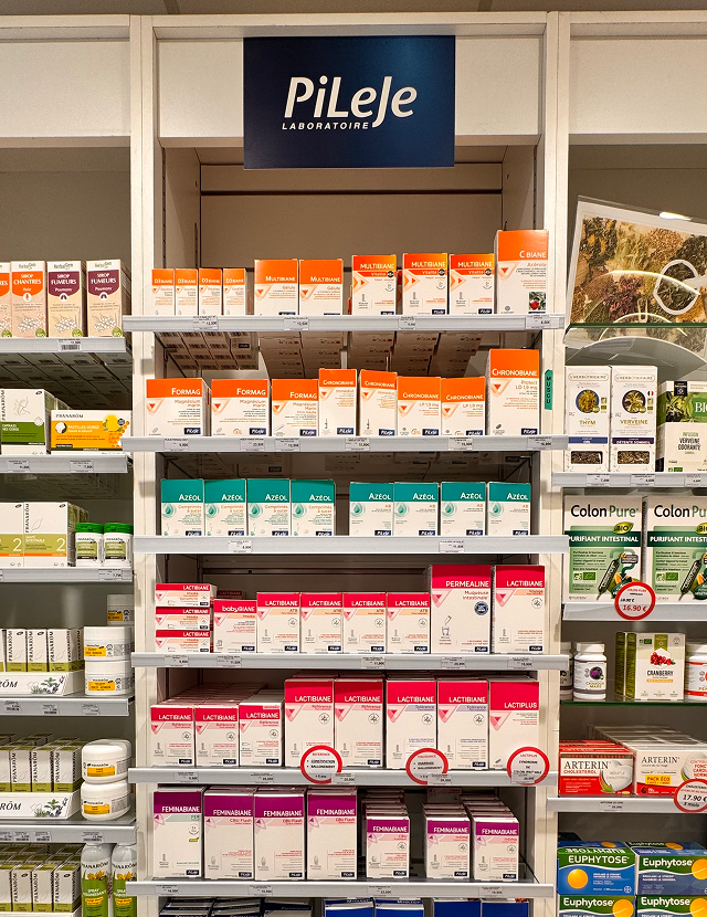 Pharmacie Nadau – Probiotiques Pileje – Parentis